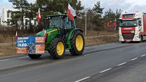 Główny protest rolników 20 marca, ale utrudnienia na drogach regionu  już w piątek