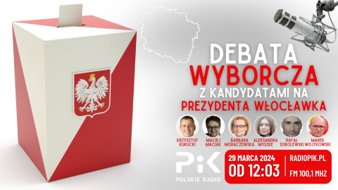 Debata wyborcza z kandydatami na prezydenta Włocławka. Słuchaj w Polskim Radiu PiK!