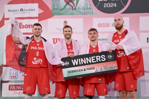 Polscy koszykarze 3x3 pojadą na igrzyska olimpijskie. Horror w meczu o awans
