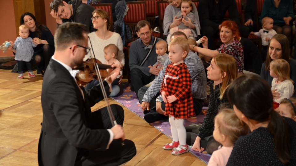 Koncert z cyklu „Od brzuszka do uszka maluszka” w bydgoskiej Filharmonii Pomorskiej/fot. materiały filharmonii