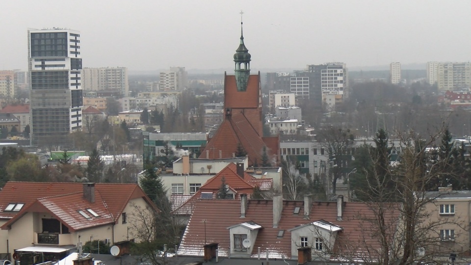 Historia i nowoczesność. Widok z Tarasu Wschodniego na Bydgoszcz (jw)
