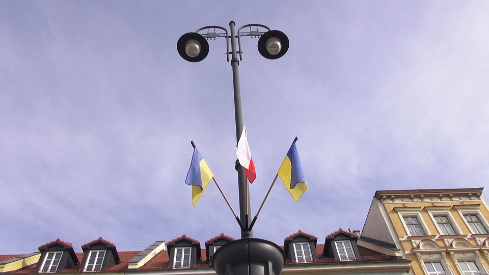 Akcenty niebieskie i żółte. (jw)