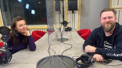 Joanna Sobowiec-Jamioł i Cyprian Wieczorkowski - pomysłodawcy projektu „Chrystyna z Nazaretu”. Fot. Magda Jasińska