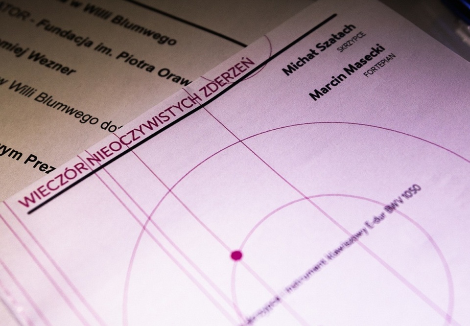 Marcin Masecki i Michał Szałach na 5. festiwalu „Muzyka w willi Blumwego”. Fot. Adam Kujawski/facebook.com/muzykawwilliblumwego