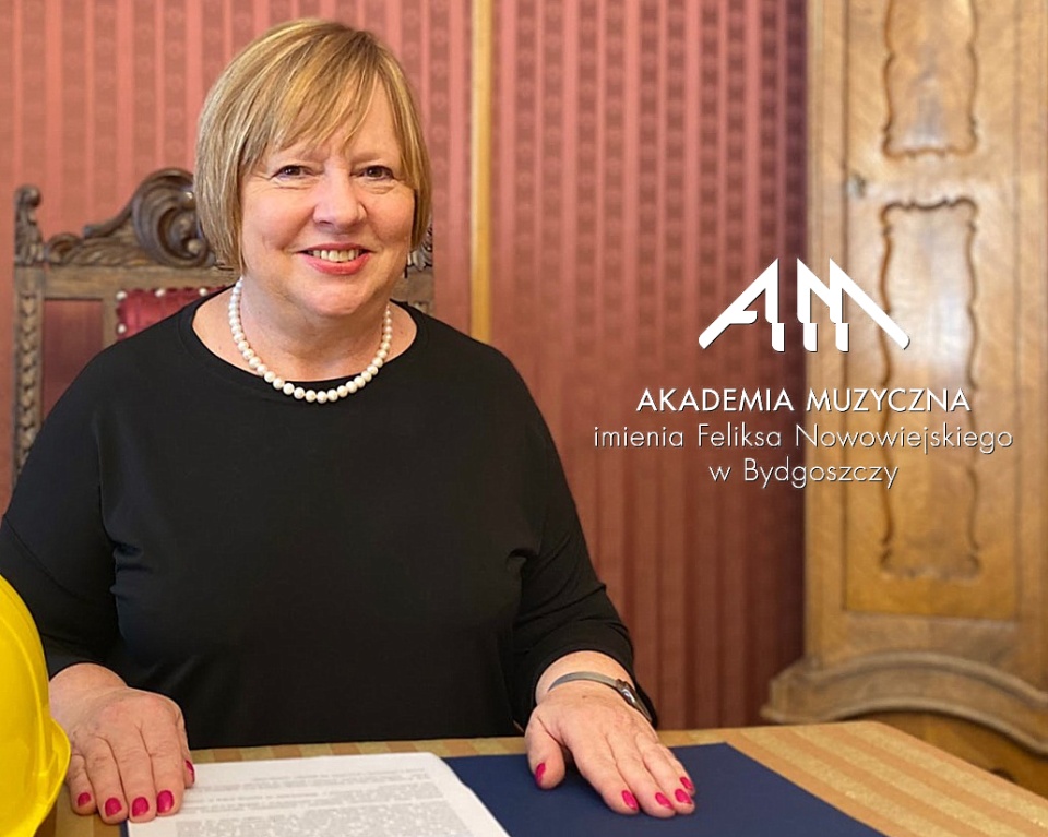 Prof. Elżbieta Wtorkowska, rektor Akademii Muzycznej w Bydgoszczy. Fot. Magda Jasińska/arch. PR PiK