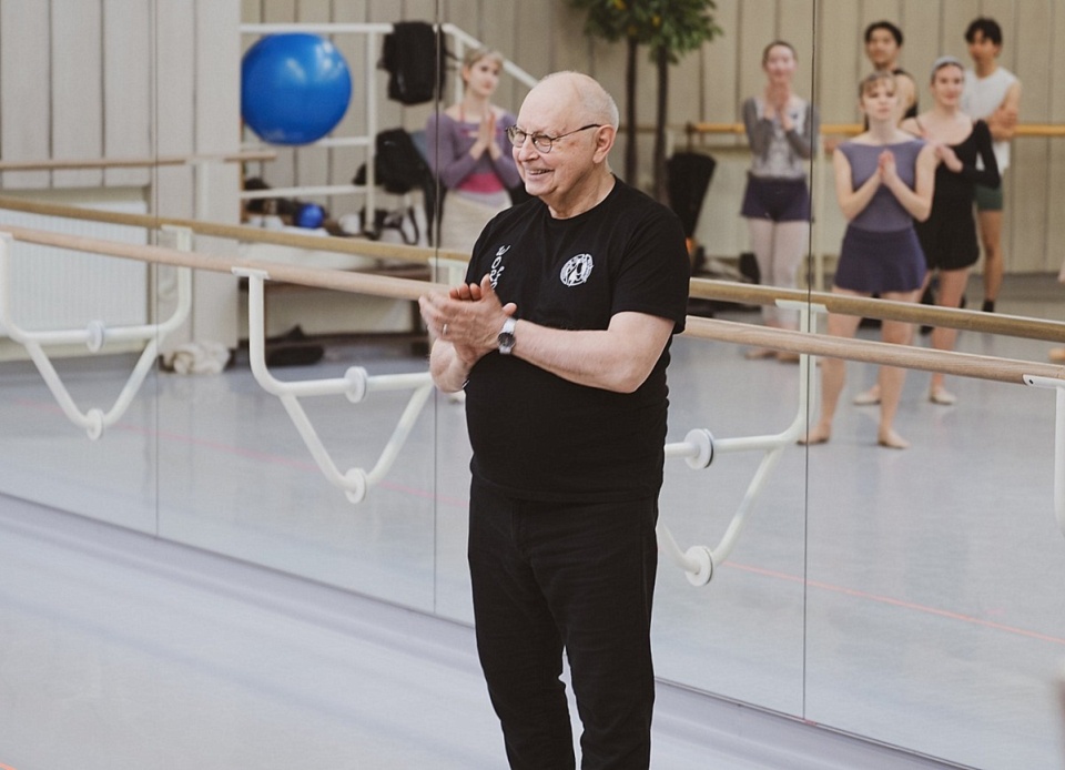 Profesor Piotr Nardelli podczas warsztatów w Operze Nova w Bydgoszczy / Fot. FB Opera Nova