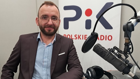 W toruńskim studiu pojawił się Wojciech Klabun/fot: Tomasz Bielicki