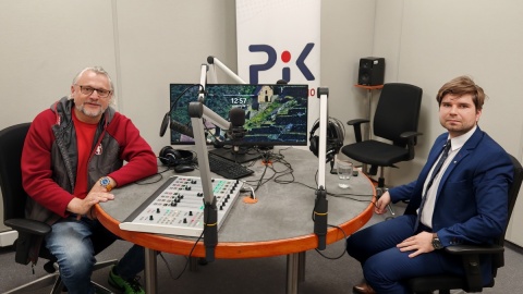 Od lewej: Tomasz Lenz i Marcin Łasiński/fot. Zdzisław Nawrat