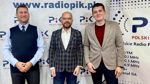 Od lewej: Marek Jopp, Jakub Mikołajczak i Paweł Sieg. Fot. Izabela Langner