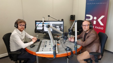 Od lewej: Tomasz Rumiński (Nowa Nadzieja/Konfederacja) i Piotr Lenkiewicz (KO)/fot. Zdzisław Nawrat