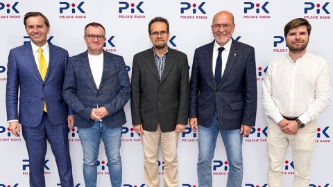 Od lewej: Norbert Pietrykowski, Tomasz Krzemiński, Marcin Kupczyk, Włodzisław Giziński i Marcin Łasiński. Fot. Izabela Langner/PR PiK
