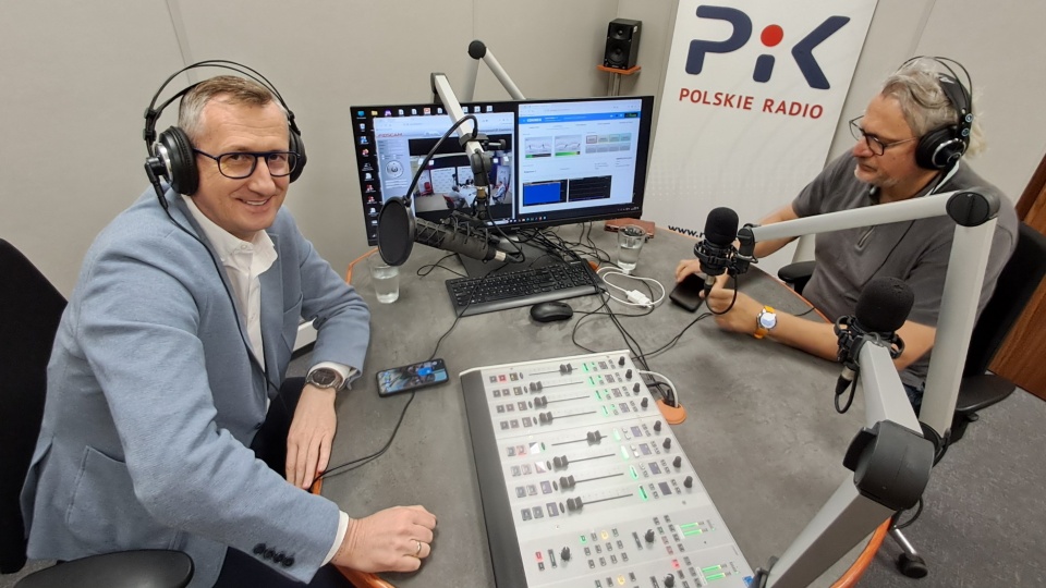 Gośćmi w toruńskim studiu byli Dariusz Kurzawa i Tomasz Lenz (od lewej)/fot: Tomasz Bielicki