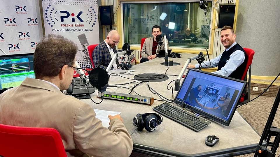 Od lewej: Marcin Kupczyk (tyłem), Jakub Mikołajczak, Paweł Sieg i Marek Jopp/ Fot. Izabela Langner