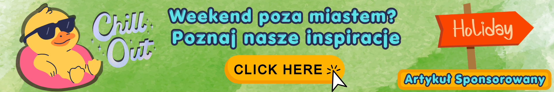 Weekend poza miastem? Poznaj nasze inspiracje [reklama]