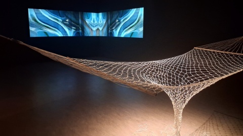 „Rozwarstwienia /nie/widzianego” to nowa ekspozycja prezentowana w Centrum Sztuki Współczesnej „Znaki Czasu” w Toruniu. Fot. Iwona Muszytowska-Rzeszotek/PR PiK