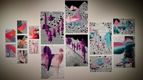 „Rozwarstwienia /nie/widzianego” to nowa ekspozycja prezentowana w Centrum Sztuki Współczesnej „Znaki Czasu” w Toruniu. Fot. Iwona Muszytowska-Rzeszotek/PR PiK