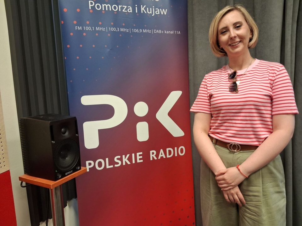 Natalia Cieślak z Centrum Sztuki Współczesnej w Toruniu/fot. Iwona Muszytowska-Rzeszotek