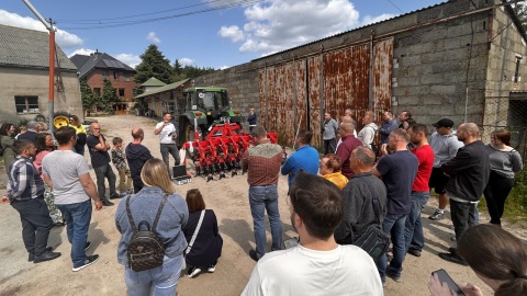 W gospodarstwie P. Iwickich w Lubiewie. For. Ireneusz Sanger