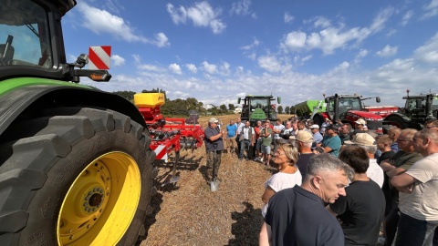 Pokaz polowy w Michałowie. Fot. Ireneusz Sanger