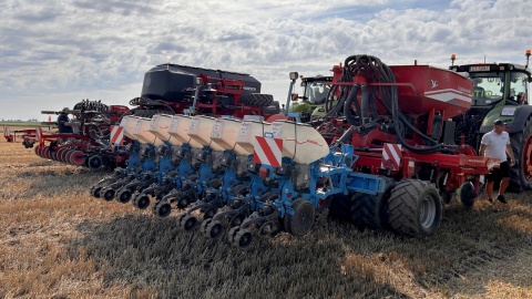 Pokaz polowy w Michałowie. Fot. Ireneusz Sanger