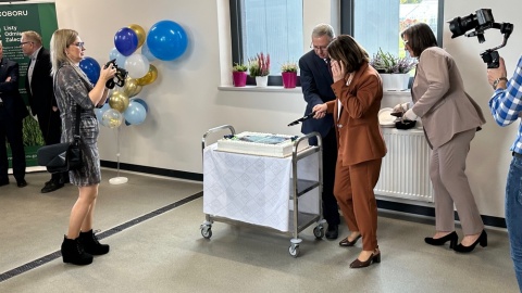 Otwarcie szklarni badawczej w Chrząstowie/fot. Tomasz Kaźmierski