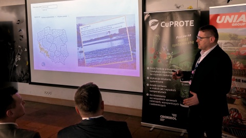 Jedna z prezentacji podczas konferencji Chemirolu i Unii Group. Fot. Ireneusz Sanger