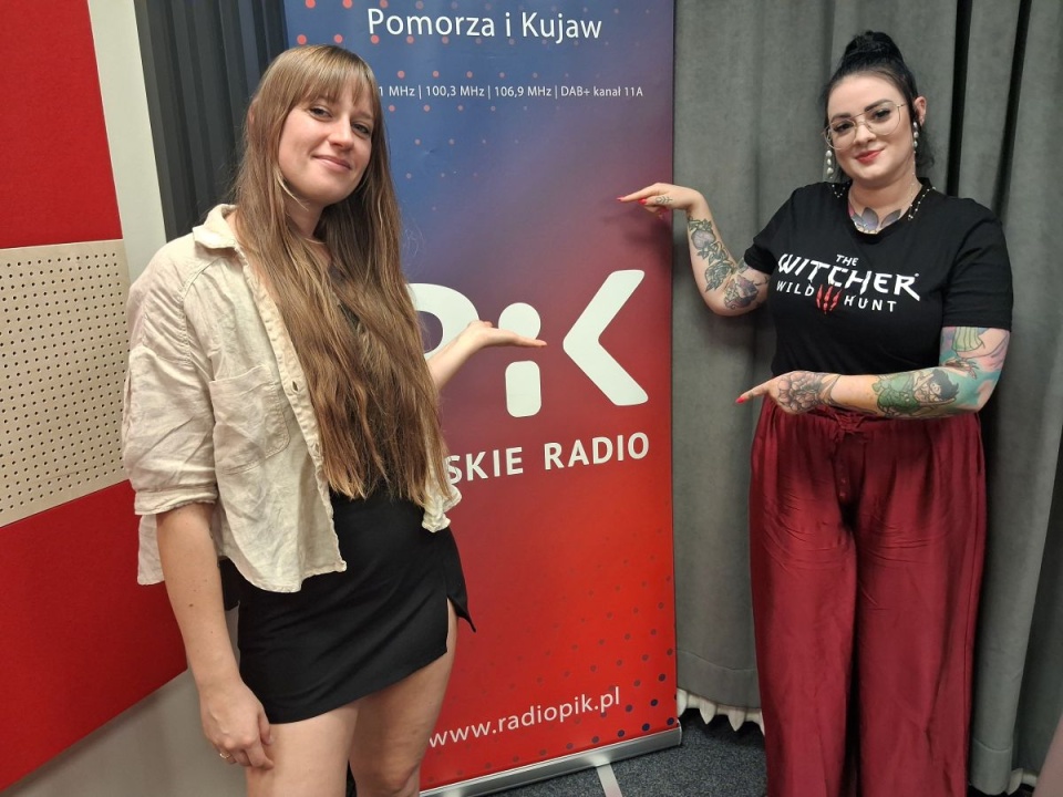 Od lewej: Martyna Podlaszewska i Marta Bejma/fot. Iwona Muszytowska-Rzeszotek