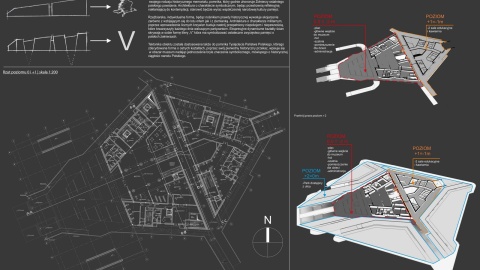 Projekt „Muzeum Żołnierzy Wyklętych” w Bydgoszczy autorstwa Agaty Rzoski