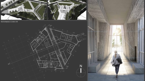 Projekt „Muzeum Żołnierzy Wyklętych” w Bydgoszczy autorstwa Agaty Rzoski