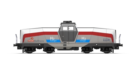 Prezentacja projektów wodorowych PESA podczas Impact 2021. Fot. nadesłane