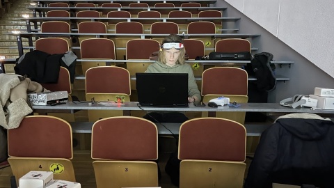 Zawody dronów na Politechnice Bydgoskiej. Fot. Tomasz Kaźmierski