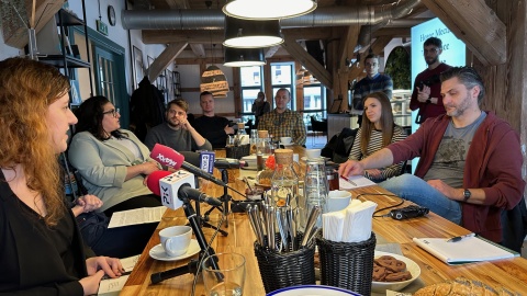 Śniadanie prasowe w Młynach Rothera/fot. Tomasz Kaźmierski