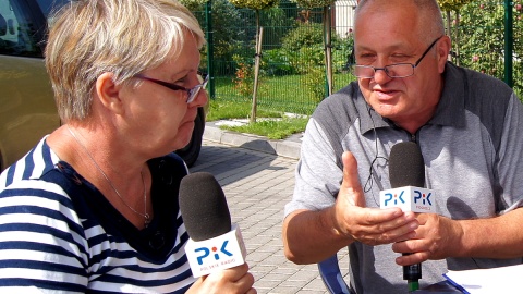 Goście Wojciecha Socińskiego opowiadali o tym, czym dzisiaj żyją mieszkańcy gminy Bukowiec. Fot. Henryk Żyłkowski