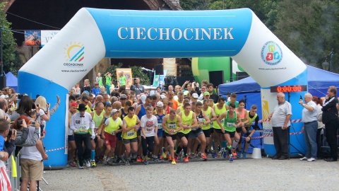 Napięcie przed linią startową rosło z każdą sekundą. Fot. Henryk Żyłkowski