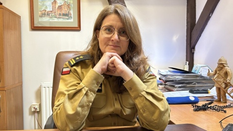 Brygadier, Małgorzata Jarocka-Krzemkowska, rzecznik PSP/fot. Tomasz Kaźmierski