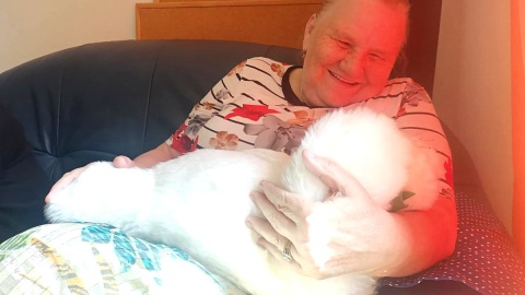 Z wizyty w Domu Pomocy Społecznej w Siemionkach. Fot. Monika Siwak/PR PiK