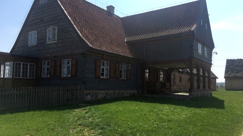 Z radiową wizytą w Olenderskim Parku w Wielkiej Nieszawce. Fot. Krystian Makowski