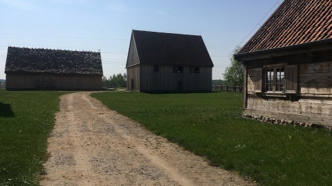 Z radiową wizytą w Olenderskim Parku w Wielkiej Nieszawce. Fot. Krystian Makowski