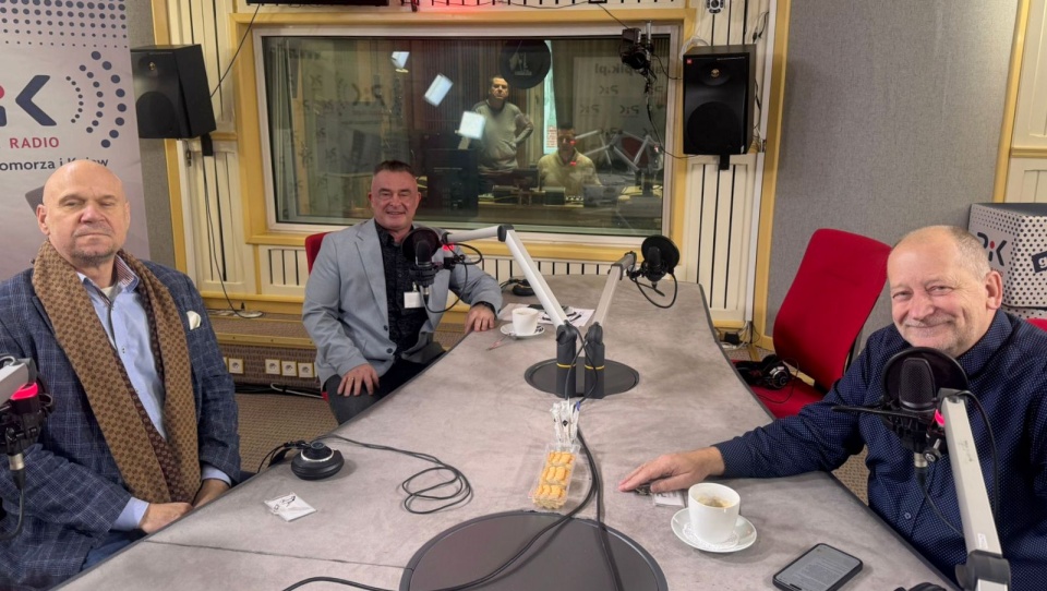 Od lewej: Roman Rogalski, Sebastian Gawronek i Sławomir Wittkowicz. Fot. Magda Jasińska