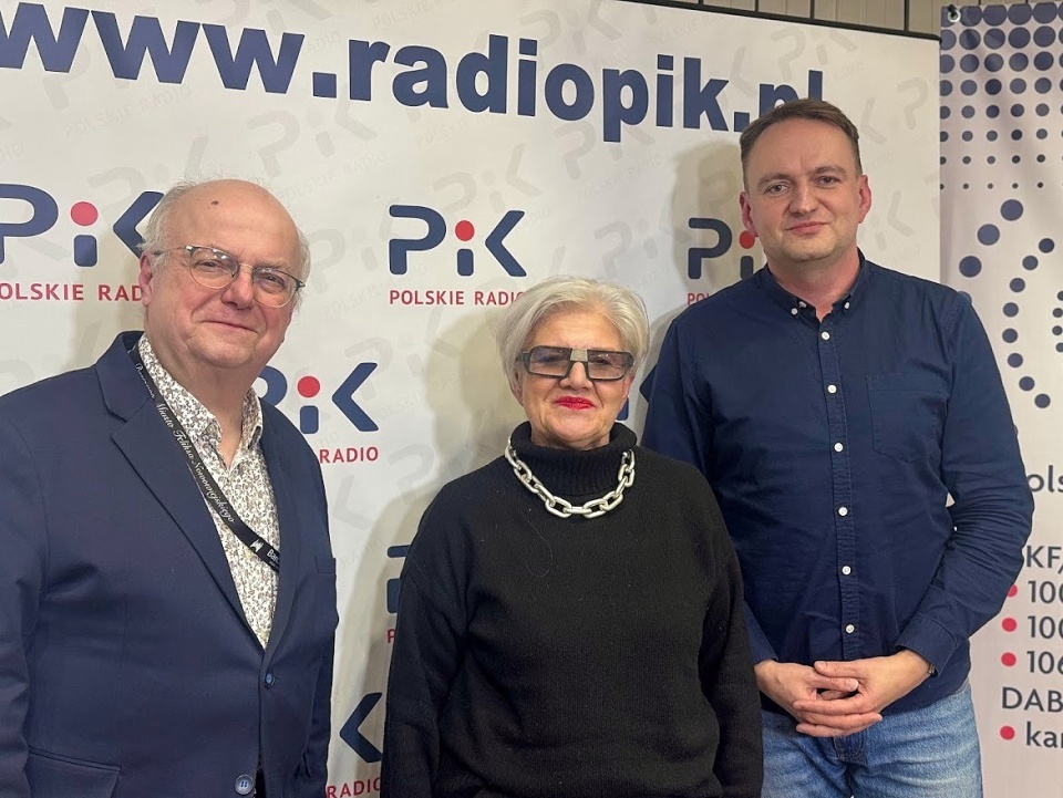 Prof. Janusz Stanecki (z lewej), Marzenia Matowska i dr Adam Skrętny. Fot. Magda Jasińska