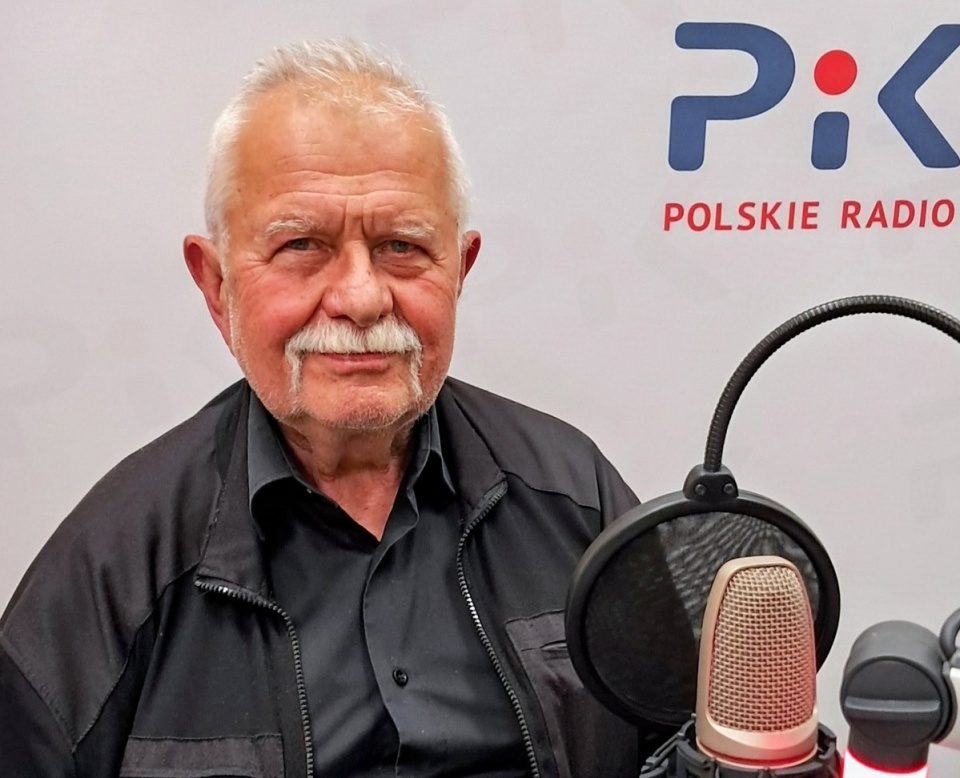 Jerzy Radczuk, autor powieści o Bydgoszczy pt. „Sakiewka i Muszkiet”. Fot. Ewa Dąbrowska/PR PiK