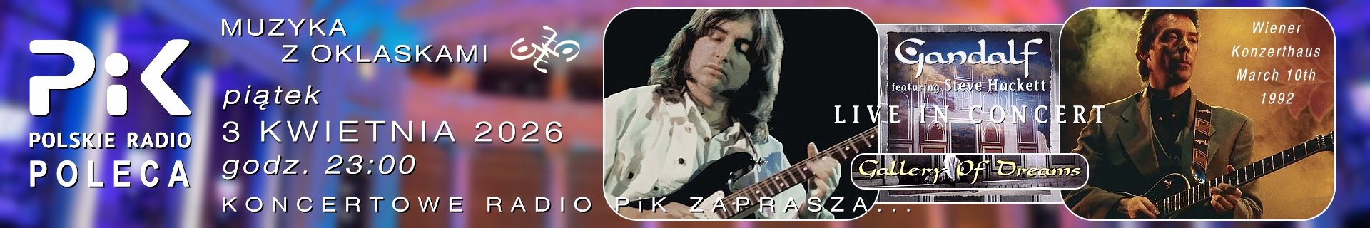 Oklaski dla... GANDALF i... Steve Hackett!