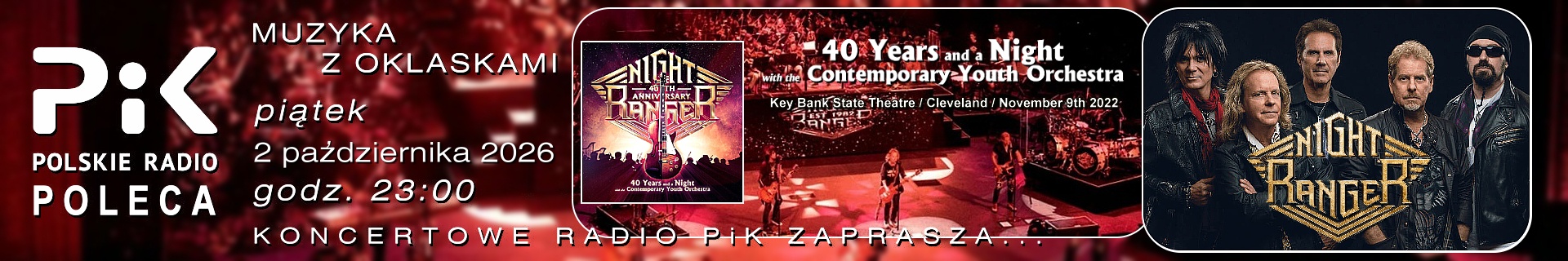 Oklaski dla... NIGHT RANGER i Contemporary Youth Orchestra!