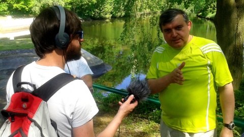 O profesorze Alfonsie Hoffmannie, twórcy pomorskiego systemu elektroenergetycznego, budowniczemu elektrowni w Gródku i w Żurze. Fot. Michał Zaręba