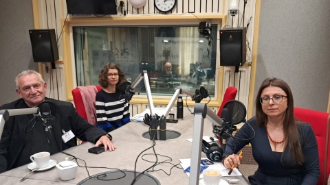 Od lewej: Arnold Paszta, Marta Burnecka-Szczepańska i Luiza Chmielewska/fot. Magdalena Gill