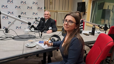 Od lewej: Arnold Paszta i Luiza Chmielewska/fot. Magdalena Gill
