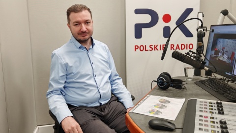 Gościem w toruńskim studiu był Wiesław Klonowski/fot: Zdzisław Nawrat