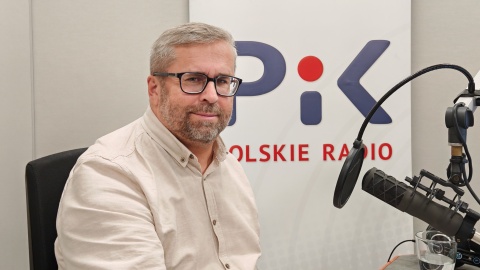 Gościem audycji w toruńskim studiu był profesor Wojciech Knieć/fot.: Zdzisław Nawrat