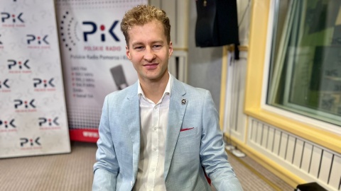 Gościem audycji był profesor Jan Kaźmierczak/fot.: Izabela Langner