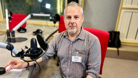 Gościem audycji był dr Maciej Jabłoński/fot.: Izabela Langner